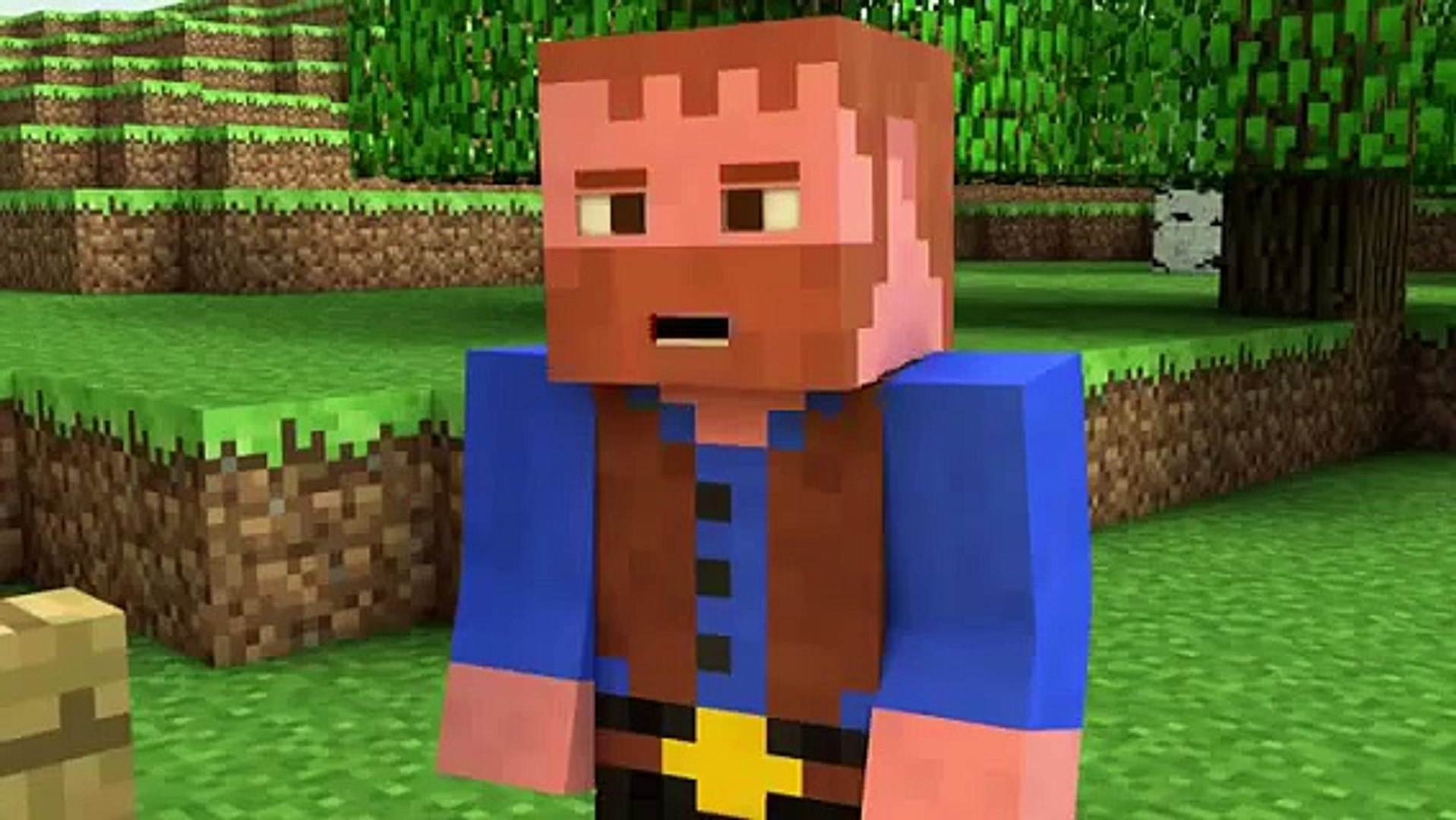 ⁣Minecraft animation