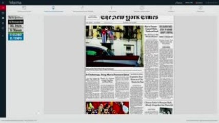 Uno Informa / Las ocho columnas del día del mundo