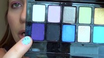 Drugstore Eyeshadow Tutorial-Maybelline The Brights