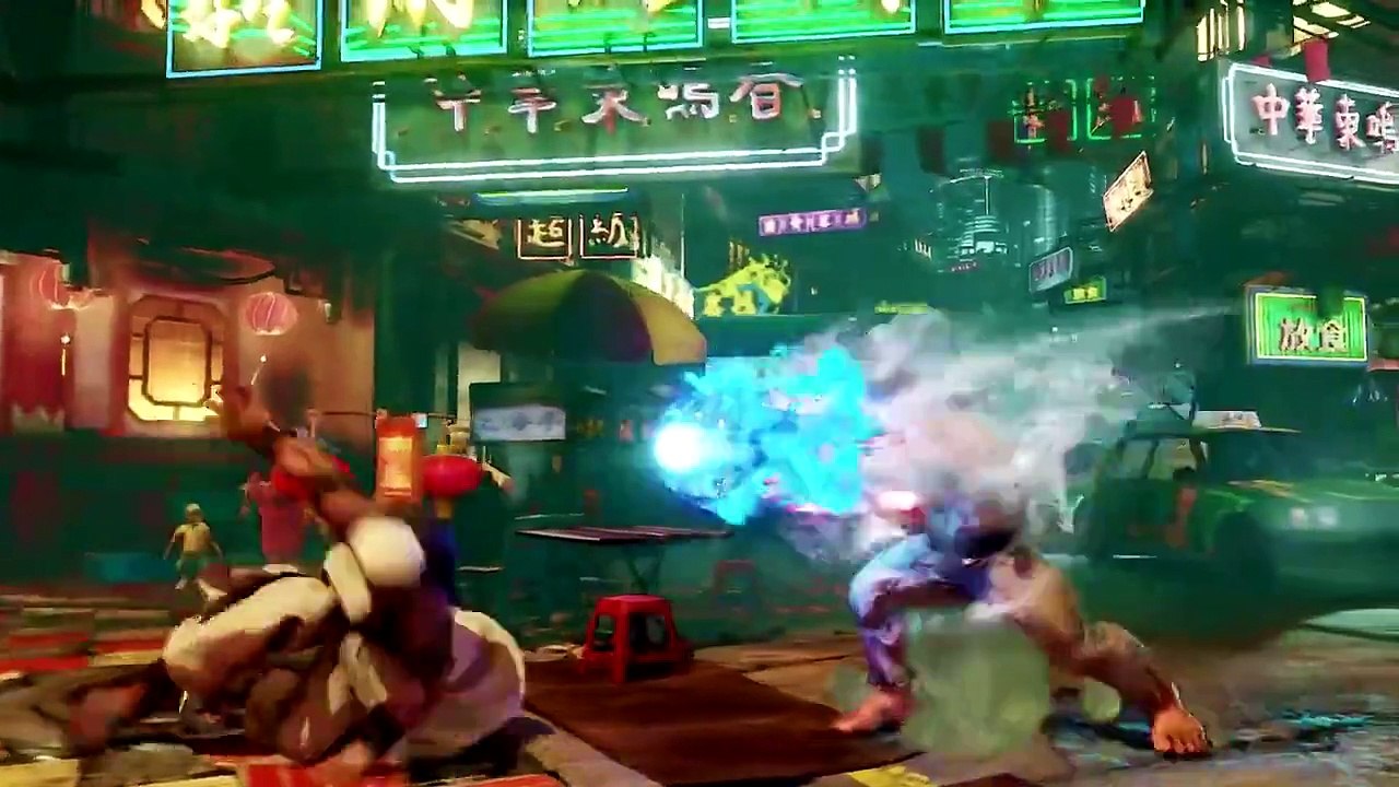 Street Fighter V – Rashid геймплейный трейлер (PS4) [60fps]