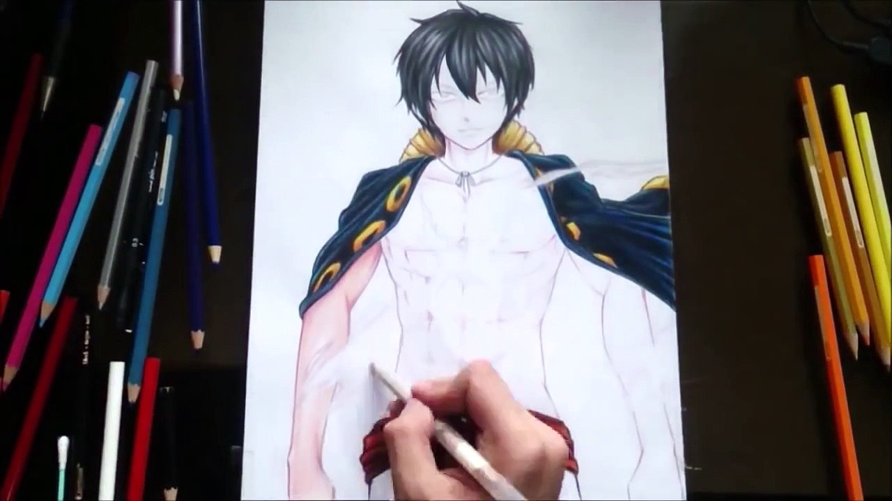 Drawing Luffy Gear Second [One Piece]