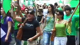 Iranian Protesters New York july 25 2009 best quality video