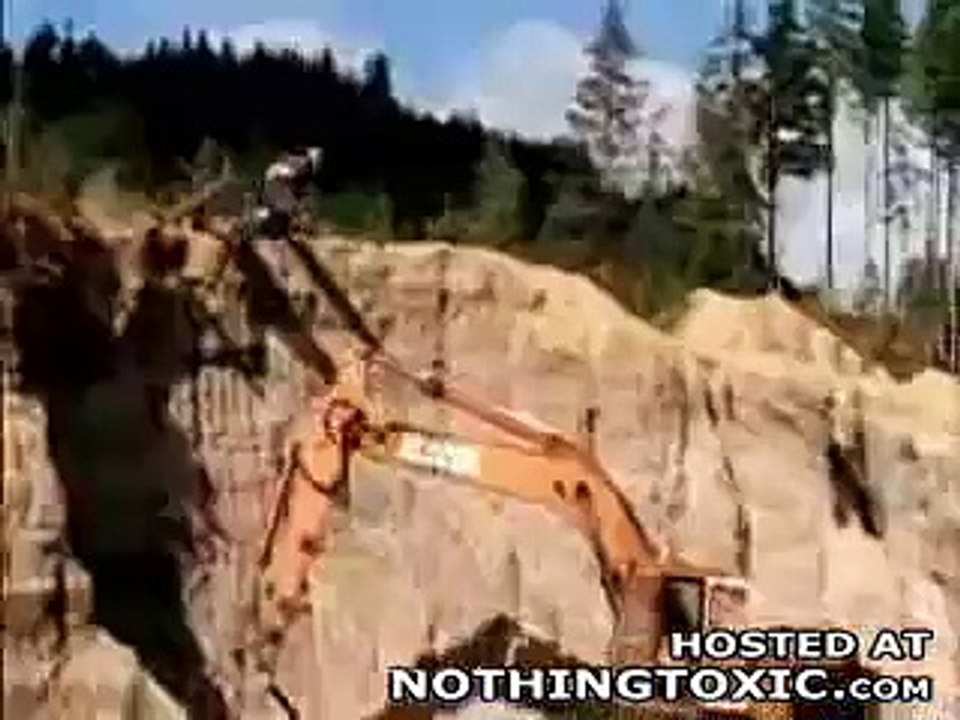 Freeride Mountain Bike Stunts