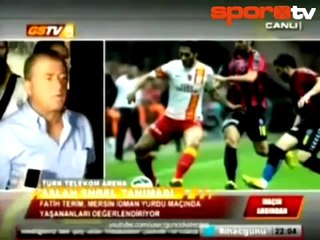 Terim sözlerini tekrarladı!