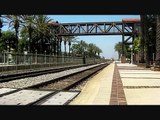 Railfanning Fullerton Station 8-16-11 - BNSF and Amtrak