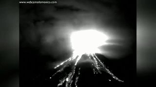 Colima Volcano blasts ash, lava in western Mexico
