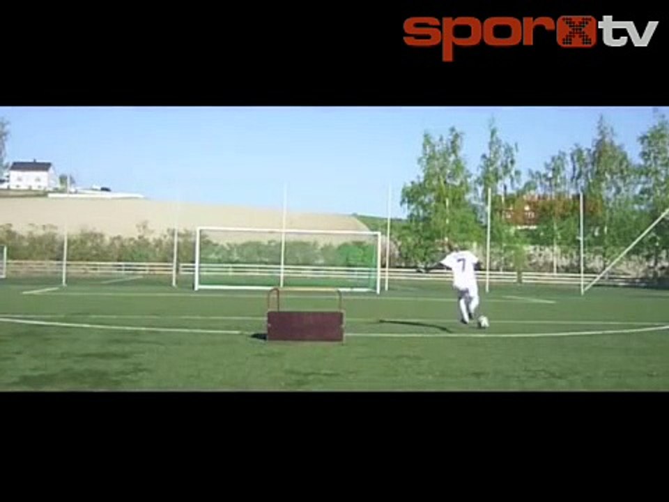 17 yaşındaki Ronaldo hayranı Nilsen'den müthiş hareketler