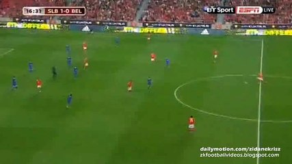 2-0 Jonas Fantastic Goal | SL Benfica v. Belenenses - 11.09.2015 HD