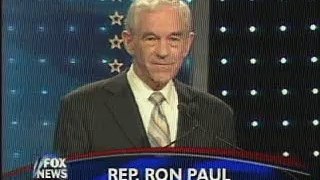 Congressman Ron Paul at the Florida GOP Presidential Debate