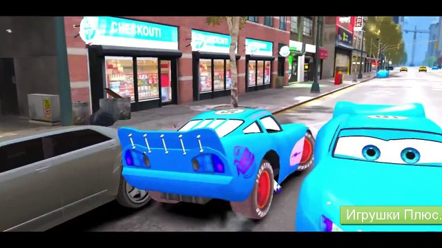 Мультик Черепашки Ниндзя и Молния маквин Тачки 2! Cartoon Teenage Mutant Ninja Turtles and lightning