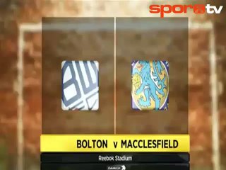 Tuncay golle başladı | Bolton 2-1 Macclesfield Town