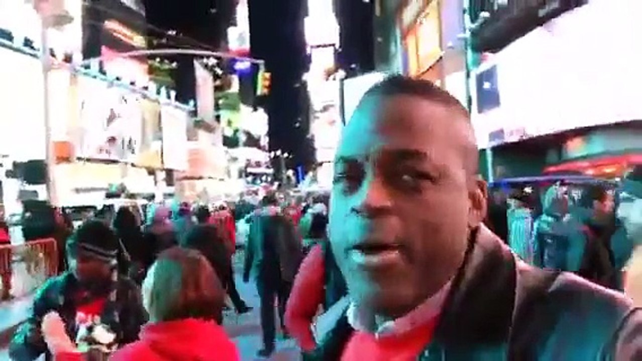 1st New York Times Square  Trip With My Hommies