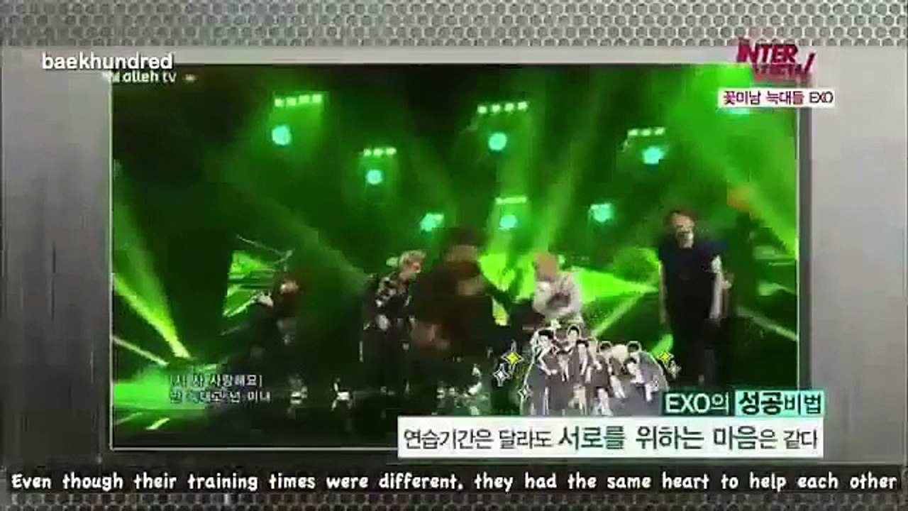 Olleh interview with EXO