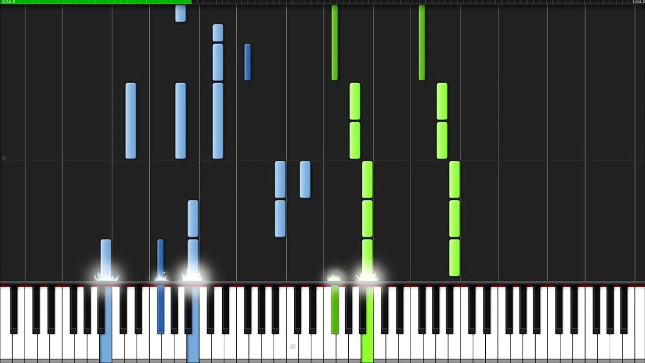 Radioactive - Imagine Dragons [Piano Tutorial] (Synthesia)