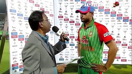 Bangladesh VS Pakistan 3rd ODI Presentation Ceremony 2015