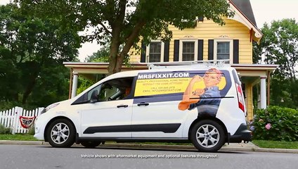 Work smart with Ford Transit Connect - Ms. FixxIt