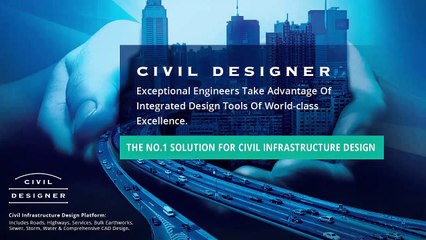 Civil Designer Software - Tutorial 3.10: Creating a cross section drawing