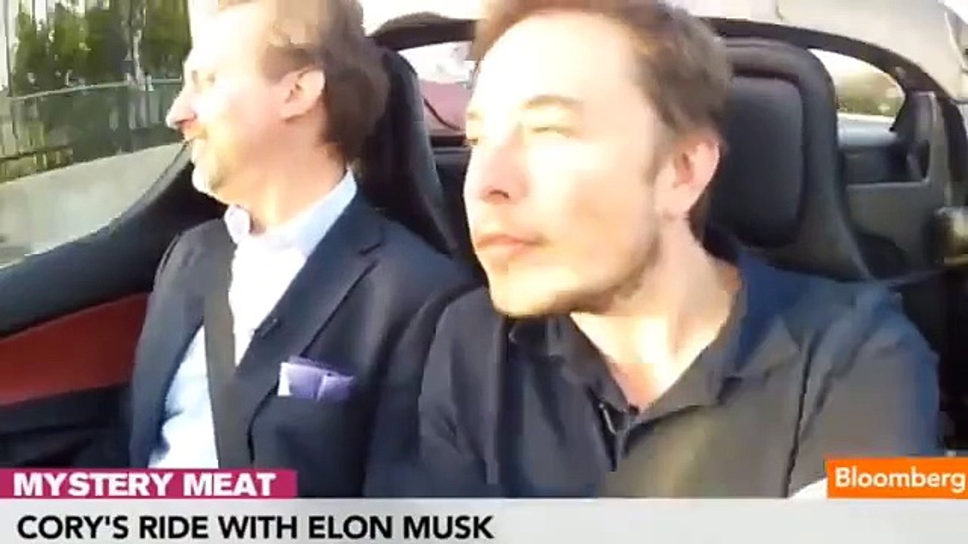 Elon Musk busts the speed limit 2008