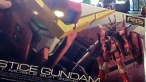 Gundam Justice RG Unboxing {GER}