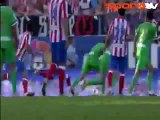 Calderon'da Arda ve Falcao rüzgarı! | Atletico Madrid 4-0 Racing Santander