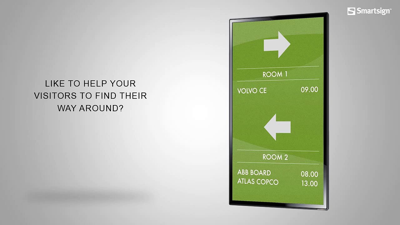 Smartsign Conference - Wayfinding Digital Signage