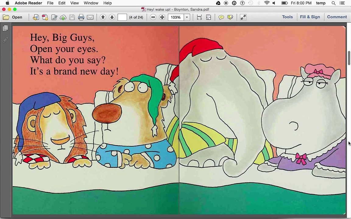 Hey! Wake Up! (II) (read aloud)