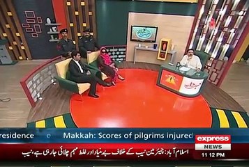Khabardar with Aftab Iqbal on Express News -11th September 2015