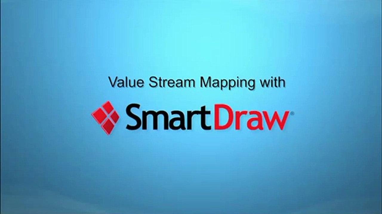Automated Value Stream Mapping with SmartDraw