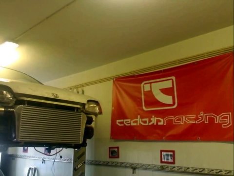 Portuguese Honda Civic EG6 K20 Turbo +500HP +300KMH.wmv