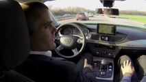 Self-Driving Audi A7 piloted driving concept tackles the Autobahn
