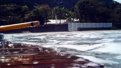 Navegando nos mares reciclados, Ubatuba, SP, Brasil