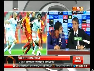 Roberto Mancini: "Zor bir maç oldu..."