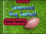 Belmont University Intramural Flag Football Highlights