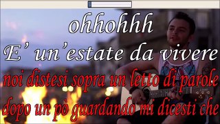 # Fuori c'è il sole Lorenzo Fragola Karaoke (base al piano con testo)