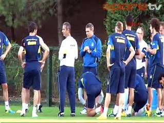 Fenerbahçe'de Emre Belözoğlu sevinci