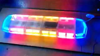 12V or 24V Three colors 1.2m LED lightbar with  digital controller 58K made in China