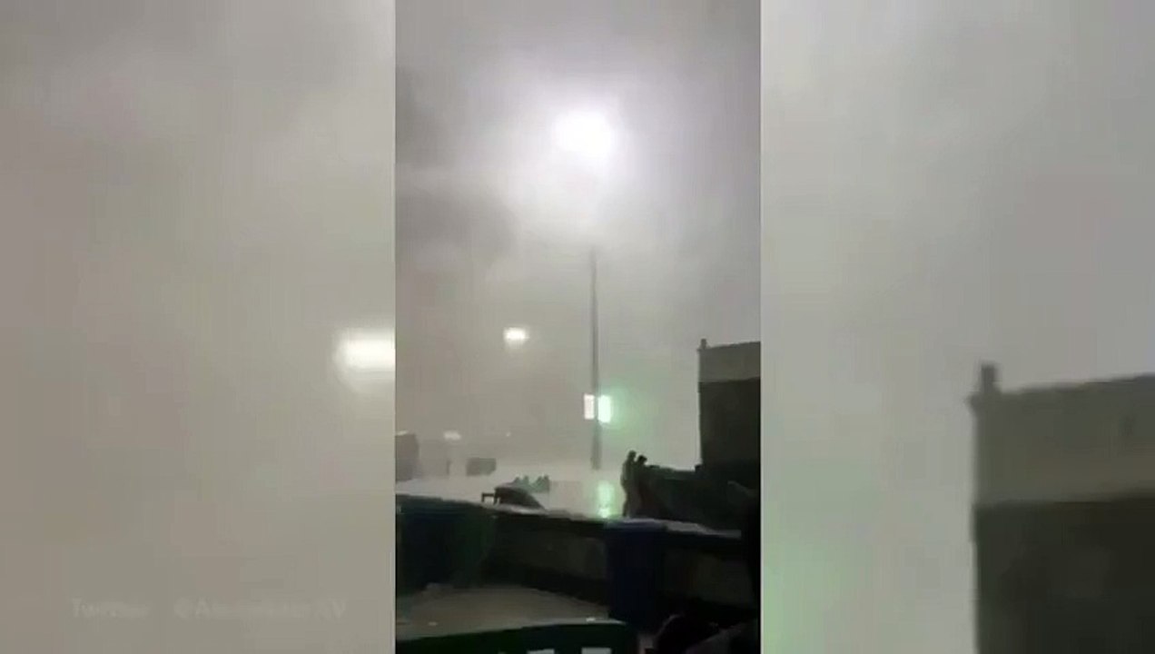 Kabe' de vincin devrilme anı