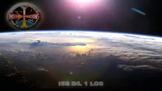 UFO inbound recorded by the ISS onboard camera in March 30.