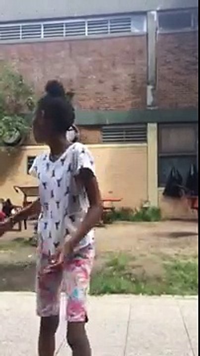 Crazy kids trying to dance