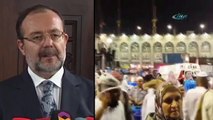 Diyanet İşleri Başkanı’ndan Kabe’deki faciaya ilişkin açıklama