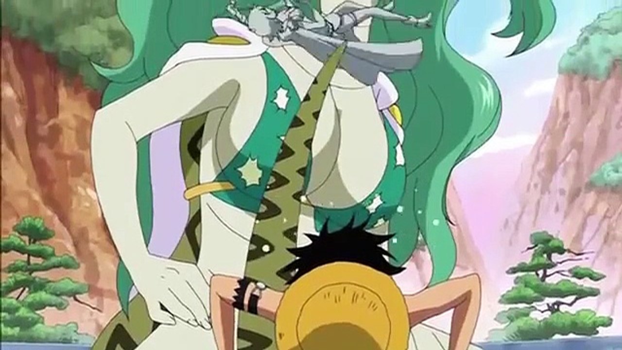 One piece - luffy haki vs les soeurs gorgone vf