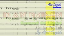 Iron Maiden -  Speed Of Light -  Guitar Pro Tab - Lyrics  Karaoke