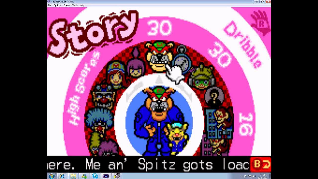 warioware twist. to lvl 117!!! Dribble and spitz part 1