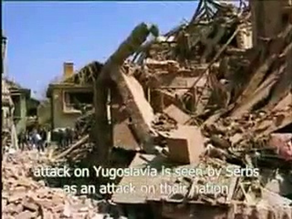 Satanic NWO-USA-EU-NATO Aggression and Genocide Against Serbia.flv
