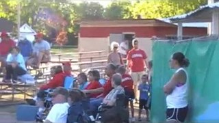 Soldier on R & R surprises daughter at softball game