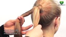 تسريحة شعر سهلة للمدرسه || Hairstyles for School