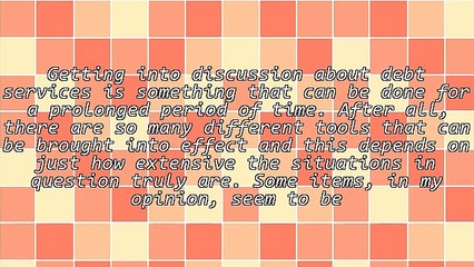 The Detail Associated With Debt Services