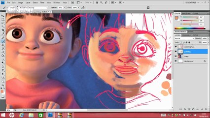 WHO TO DRAW: BOO FROM MONSTERS INC.
