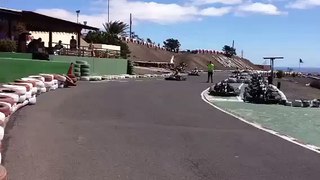 Scotty Dogg Kart Drifting