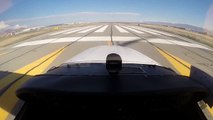 Flying the Cessna 172 over Salt Lake City Utah